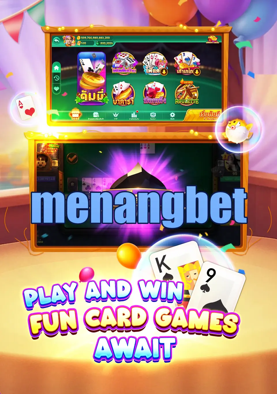 menangbet Masuk